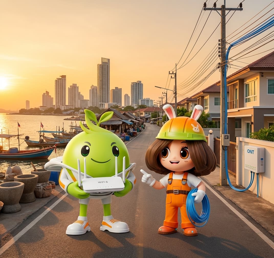 3BB เน็ตบ้านไฟเบอร์ อำเภอเมืองชลบุรี ชลบุรี