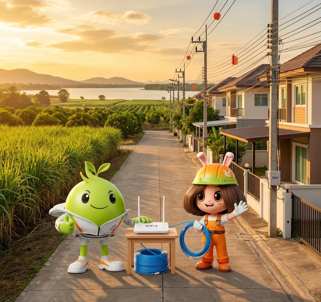 3BB เน็ตบ้านไฟเบอร์ อำเภอพานทอง ชลบุรี